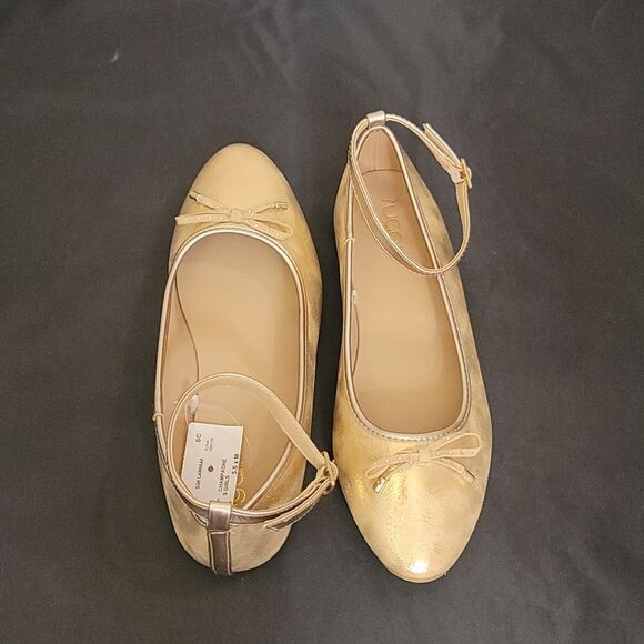 BRAND NEW SUGAR LITTLE GIRLS LANNA ROUND TOE ANKLE STRAP BOWNOT FLATS - Picture 5 of 16